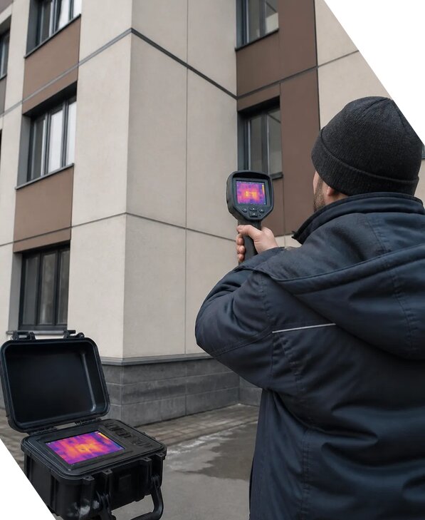Тепловизионное обследование зданий и сооружений в Гулькевичах